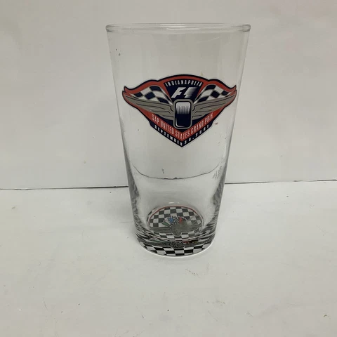 SAP UnitedStates Grand Prix Indianapolis MotorSpeedway Sept.30,2001,6”Tall Glass Cover