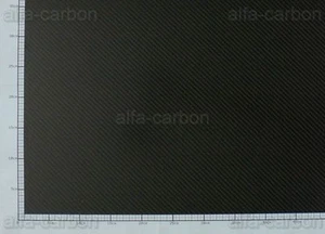 0,45mm Carbon Platte Kohlefaser CFK Platte ca. 400mm x 300mm - Picture 1 of 1
