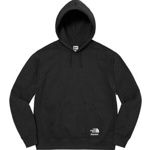 Supreme x The North Face Convertible Hooded Sweatshirt Black sz Medium M hoodie
