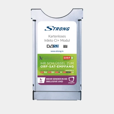 Strong ORF cardless CI+ SimpliTV SAT MODUL für DVB-S2 fähige TV und Receiver - Bild 1 von 2