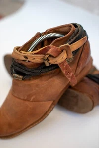 A.S.98 Airstep Womens Biker Ankle Boots Brown Leather 39EU 8,5/9US - Picture 1 of 20