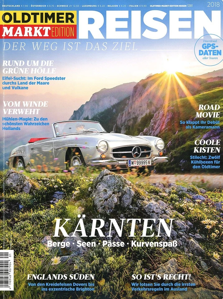 OLDTIMER REISEN, KÄRNTEN, Englands Süden  u.a. - OLDTIMER Markt, Sonderheft - Bild 1 von 1
