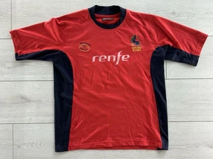 Spain Rugby Union Home Shirt Westport Size Large Jersey Espana Match Worn 8 - Picture 1 of 5