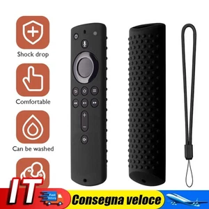 Cover per telecomando per Fire TV Stick 4K 2018/Fire TV Stick 4 (Nero) Hot - Zdjęcie 1 z 6