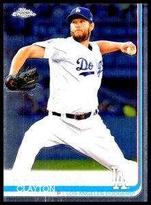 2019 Topps Chrome #112 Clayton Kershaw - Picture 1 of 2