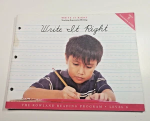 Superkids Write it Right Teaching Expressive Writing Teachers Guide Lvl 6 Un 5 - Picture 1 of 5