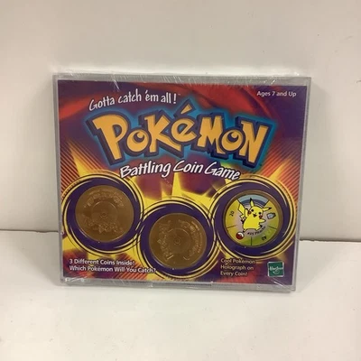 Pokemon Battling Coin Game (1999) ● Brand New! Sealed! Authentic! Rare Vintage! - Image 1 of 4