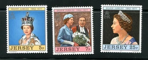 JERSEY   SCOTT#168-170  QUEEN ELIZABETH II - Picture 1 of 1