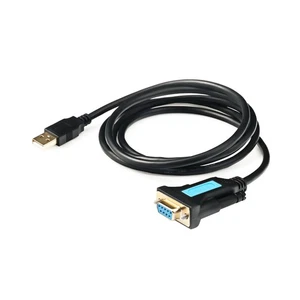 USB to RS232 Adapter with PL2303 Chip USB2.0 Male to RS232 Female Cable A - Afbeelding 1 van 10