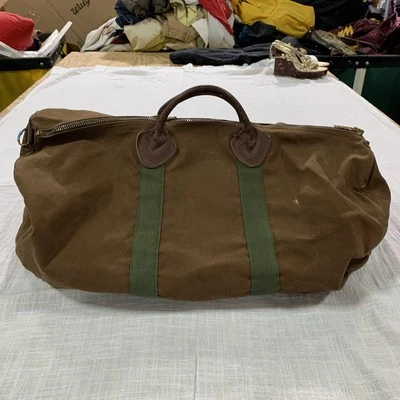 Bolso de lona LL Bean años 60 con cremallera de garra Foto 1 de 4