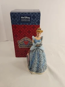 Jim Shore Disney Showcase Cinderella Dreaming For A Prince Figurine With Tag - Picture 1 of 7