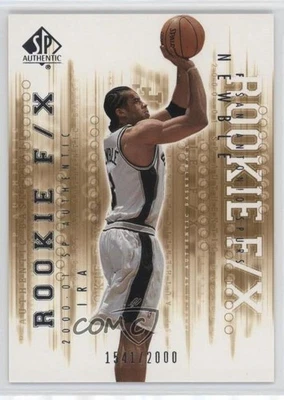 2000-01 SP Authentic Rookie F/X /2000 Ira Newble #124 Rookie RC - Image 1 of 2