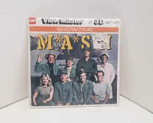 MASH Major Topper View Master GAF Showtime 3D J11 3 Reel Set Booklet New Sealed - Picture 1 of 3