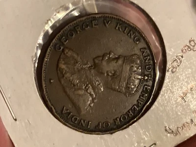 Hong Kong Cent 1924 KM 16 XF 1924 - Image 1 of 4
