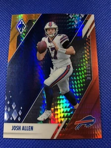 2021 #11 Josh Allen Panini Phoenix Fire Burst Bills - Picture 1 of 2