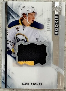 2015-16 UD Premier Jack Eichel Rookie Patch /199 Golden Knights Sabres SSP - Bild 1 von 2