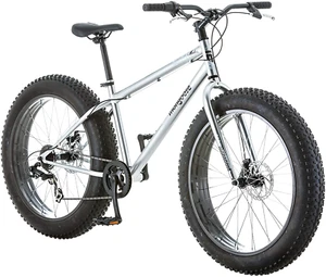 Mongoose 26" Malus Adult Fat Tire Mountain Bike 7 Speed Twist Shift Disc Brakes - Picture 1 of 8