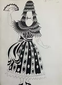 Pablo Picasso 1921 Lithograph "Le Tricorne Sevillian Ballerina's Dress" Rare - Picture 1 of 6