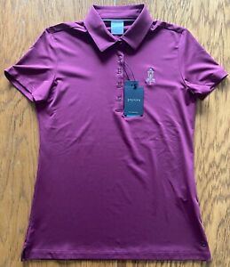 NWT WOMEN'S DUNNING GOLF POLO, SIZE: S, COLOR: PURPLE (N3)