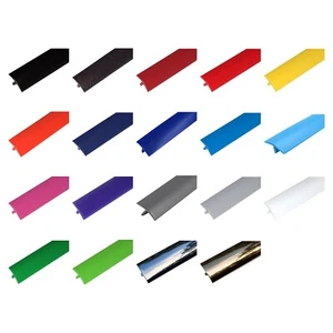Borde de plástico moldeado en T de 3/4" 18 mm para cámper gabinete máquina arcade - Imagen 1 de 21