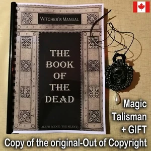 antique book occult black magic esoteric witch witchcraft manual dead manuscript - Picture 1 of 12