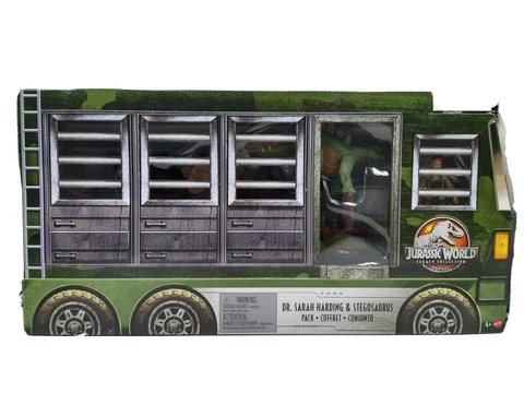 Jurassic World Legacy Collection Dr. Sarah Harding & Stegosaurus Dino Pack HHK91 Cover