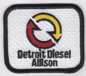 50 Stck. Detroit Diesel Allison bestickte Aufnäher 2,3 Zoll x 2,8 Zoll zum Aufbügeln - Bild 1 von 1