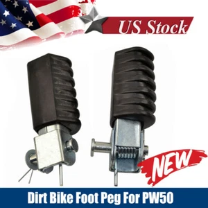 FOR PW 50 80 TW200 PW50 PW80 50 FOOTPEGS FOOT PEGS H FP17 - Picture 1 of 6