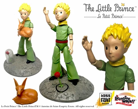 The Little Prince - Little Prince and Friend Fox 6 -Inch Action Figure Cover