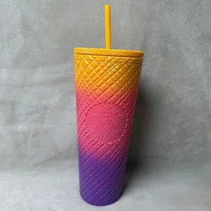 Starbucks Dia de Muertos 2024 Ombré Tumbler 24oz Halloween - Picture 1 of 3