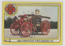 1983 KF Byrnes Fire Department 1899 American Fire Engine Co #8 1md
