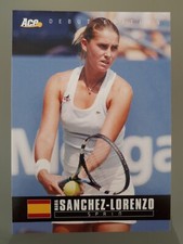 2005 Ace Authentic Debut Edition Maria Sanchez Lorenzo Rookie #83 Tennis Card
