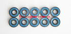 Lot 1-1000Pcs In-Line Skate Blue Seals Hockey Bearings Fidget Spinner 608-2Rs