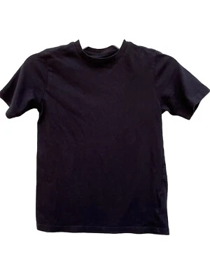 Wonder Nation Kids Youth T Shirt Basic Black Short Sleeves Size M (8) - Image 1 of 4