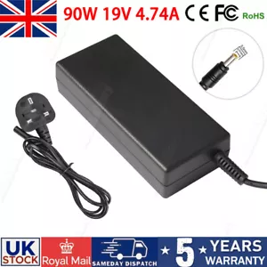 90W Power AC Adapter Laptop Charger For Samsung DP700A3D-A01UK DP500A2D-A02UB - Picture 1 of 11