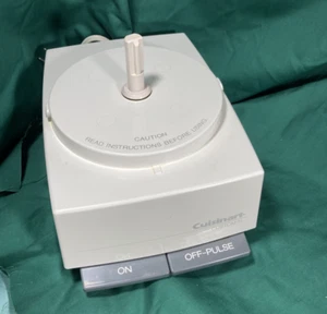 Cuisinart DLC-8M Custom 11 food processor, Japan, Base only WORKS - Picture 1 of 3