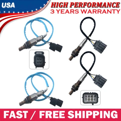 4 x Upstream Downstream Oxygen O2 Sensors for 2007 2008 Acura TL 3.5L 3.2L - Imagem 1 de 4