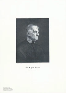 1897 Portrait of Cardinal Newman - Picture 1 of 1