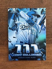 Cody Bellinger 2020 Topps Fire Shattering Stats Blue SS-12 Los Angeles Dodgers