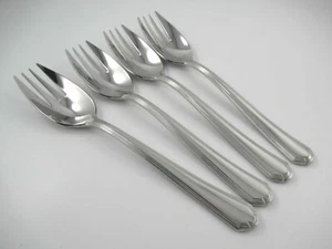 Lenox ARCHWAY 4 Sporks Vietnam Glossy 18/10 Stainless Steel Flatware - Picture 1 of 5