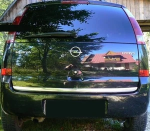 OPEL MERIVA A 03- Chrom Zierleiste Heckleiste Heckklappe Chromleiste Tuning 40MM - Bild 1 von 1