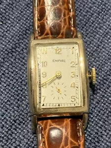 Vintage Empire Art Deco Men’s Watch 22mm - Picture 1 of 7
