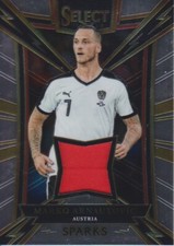 2017-18 Select Sparks Memorabilia Marko Arnautovic - Österreich