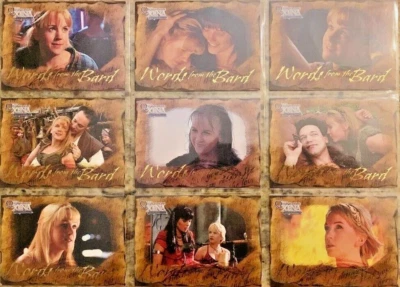 Quotable Xena: Words from the Bard Insert Set B1-B9 Gabrielle (Renee O'Connor++) Foto 1 de 4
