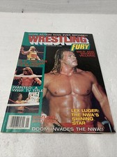 Wrestling Fury June 1990 Lex Luger, Hulk Hogan, Ultimate Warrior