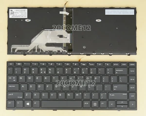 New For HP ZHAN 66 Pro G1 Keyboard Backlit with Frame US L04644-001 L21584-001 - Afbeelding 1 van 2