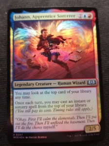 Johann, Apprentice Sorcerer - Foil - WOE - NM Unplayed - EN - 0207 - Picture 1 of 1
