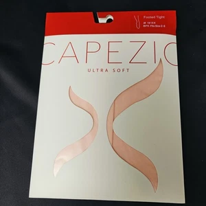 Capezio Kinder rosa Übergangsstrumpfhose mit Füßen Größe 2-6 Tanz Ballerina Theater  - Bild 1 von 5