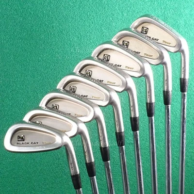 Lynx Black Cat Tour Ni Cr 3-PW Iron Set True Temper Dynamic Gold Steel Stiff - Image 1 of 4