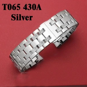 19mm For Tissot T065 430a 1853 Solid Stainless Steel Watchband Strap Bracelet - Picture 1 of 8